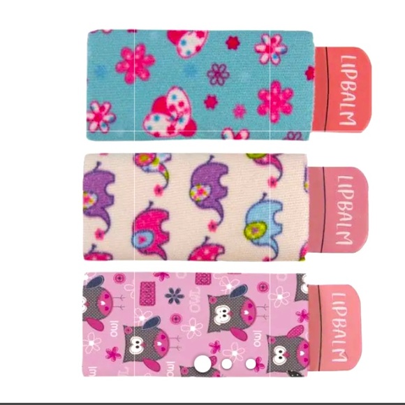 SIMPLY SOUTHERN set of 3 lip balm huggies WITH claw to attach it. - Picture 4 of 4